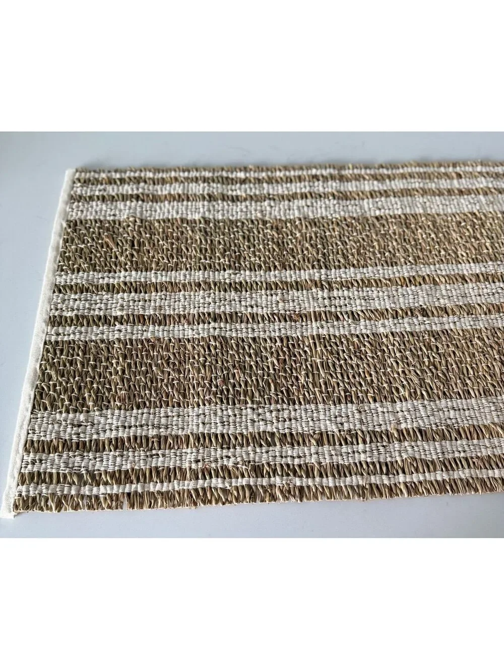 My Texas House Declan Seagrass Table Runner 14 X 90